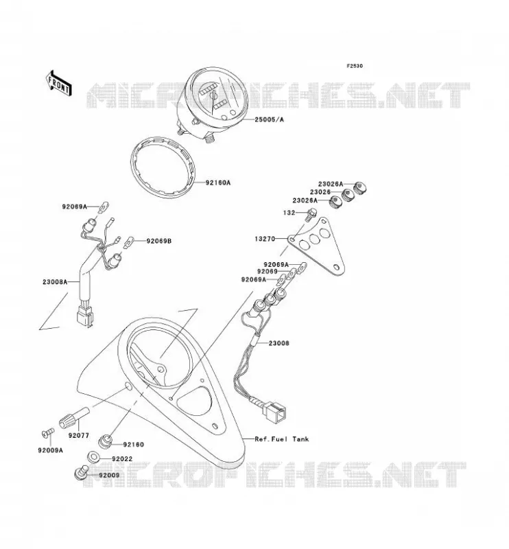 COMPTEURS Kawasaki MOTOS 800 2000 VN800  VN800-A6