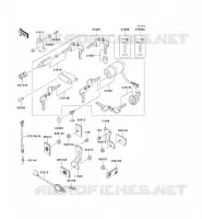 CONTACTEUR SERRURE/R&Eacute;FLECTEUR pour Kawasaki VN800 2001