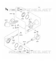 CLIGNOTANTS pour Kawasaki VN800 CLASSIC 1998