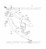 &Eacute;CHAPPEMENT pour Kawasaki VN800 CLASSIC 1998