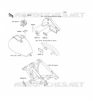 LABEL pour Kawasaki VN800 CLASSIC 1998