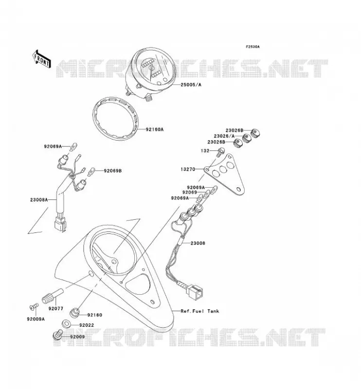 COMPTEURS Kawasaki MOTOS 800 1999 VN800 CLASSIC  VN800-B4
