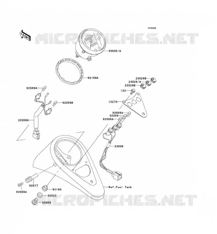 COMPTEURS Kawasaki MOTOS 800 2000 VN800 CLASSIC  VN800-B5