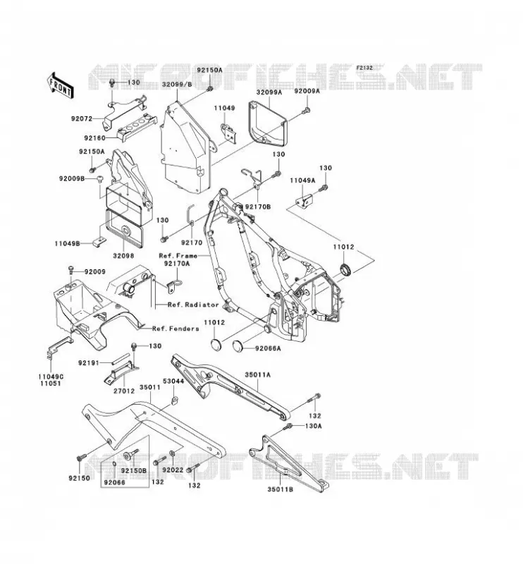 SUPPORT BATTERIE Kawasaki MOTOS 800 2000 VN800 CLASSIC  VN800-B5