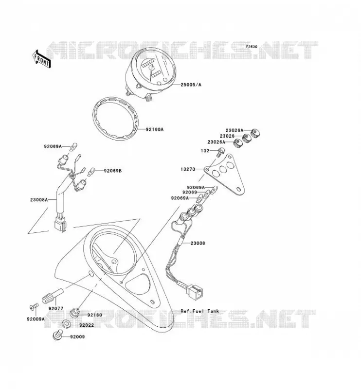COMPTEURS Kawasaki MOTOS 800 2002 VN800 CLASSIC  VN800-B7