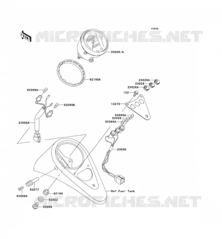 COMPTEURS Kawasaki MOTOS 800 2004 VN800 CLASSIC  VN800-B9