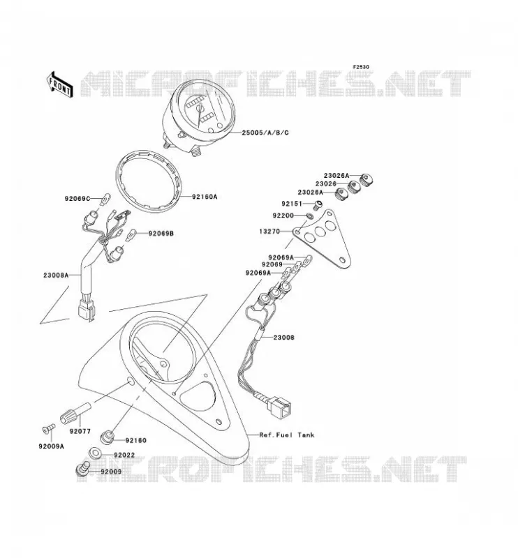 COMPTEURS Kawasaki MOTOS 800 2002 VN800 DRIFTER  VN800-E2