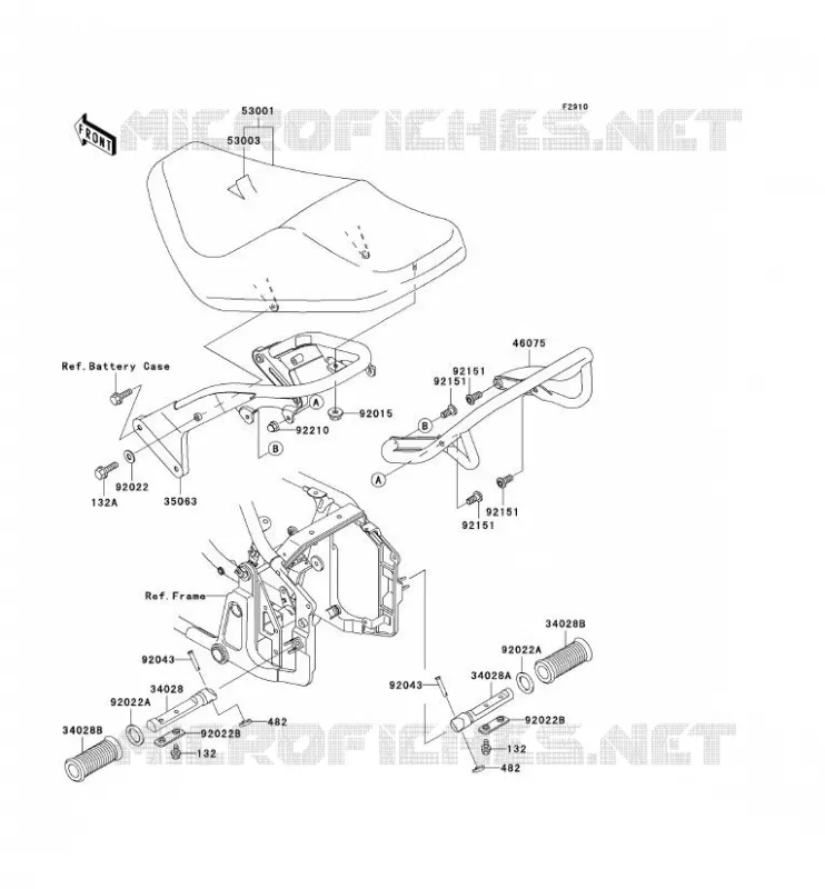 ACCESSOIRE Kawasaki MOTOS 800 2005 VN800 DRIFTER  VN800-E5