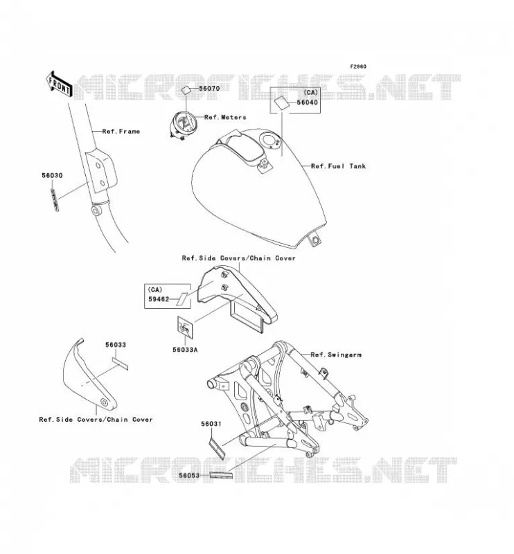 LABEL Kawasaki MOTOS 800 2006 VN800 DRIFTER  VN800E6F