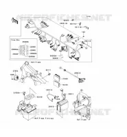 CHASSIS EQUIPMENT ELECTRIQUE pour Kawasaki VN900 CLASSIC 2006