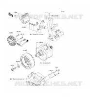 G&Eacute;N&Eacute;RATEUR pour Kawasaki VN900 CLASSIC 2006