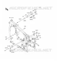 SUPPORT MOTEUR pour Kawasaki VN900 CLASSIC 2006