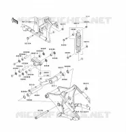 SUSPENSION/AMORTISSEUR pour Kawasaki VN900 CLASSIC 2006