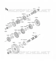 TRANSMISSION pour Kawasaki VN900 CLASSIC 2006