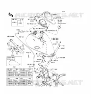 RESERVOIR CARBURANT pour Kawasaki VN900 CLASSIC 2007