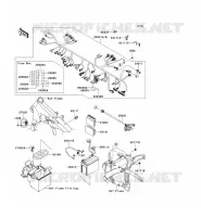 CHASSIS EQUIPMENT ELECTRIQUE pour Kawasaki VN900 CLASSIC 2010