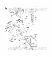 SUSPENSION/AMORTISSEUR pour Kawasaki VN900 CLASSIC 2010