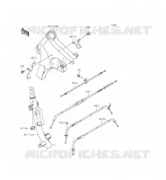 CABLES pour Kawasaki VULCAN 900 CLASSIC 2015
