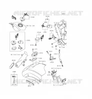 CONTACTEUR SERRURE/R&Eacute;FLECTEUR pour Kawasaki VULCAN 900 CLASSIC 2015