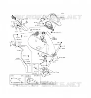 RESERVOIR CARBURANT pour Kawasaki VULCAN 900 CLASSIC 2015
