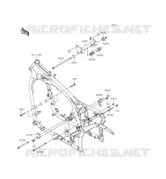SUPPORT MOTEUR pour Kawasaki VULCAN 900 CLASSIC 2015