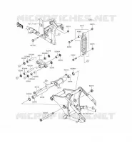 SUSPENSION/AMORTISSEUR pour Kawasaki VULCAN 900 CLASSIC 2015