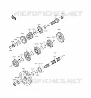 TRANSMISSION pour Kawasaki VULCAN 900 CLASSIC 2015