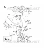 RESERVOIR CARBURANT pour Kawasaki VN900 CUSTOM 2009