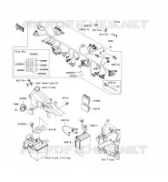 CHASSIS EQUIPMENT ELECTRIQUE pour Kawasaki VN900 CUSTOM 2011