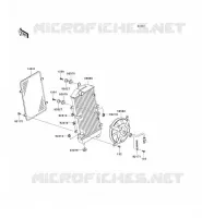 RADIATEUR pour Kawasaki VN900 CUSTOM 2011
