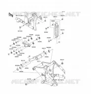 SUSPENSION/AMORTISSEUR pour Kawasaki VN900 CUSTOM 2011