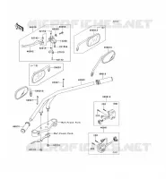 GUIDON pour Kawasaki VN900 CUSTOM 2013