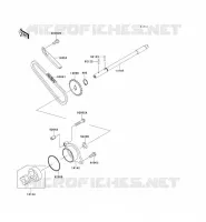 POMPE A HUILE pour Kawasaki VN900 CUSTOM 2013