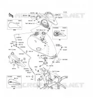 RESERVOIR CARBURANT pour Kawasaki VN900 CUSTOM 2013