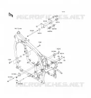 SUPPORT MOTEUR pour Kawasaki VN900 CUSTOM 2013