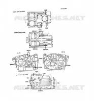 BOULON CARTER MOTEUR pour Kawasaki CSR 1988