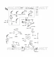 CONTACTEUR SERRURE/R&Eacute;FLECTEUR pour Kawasaki 1000GTR 1999