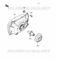 OPTIQUE ZGT00A 009976) pour Kawasaki 1000GTR 1990