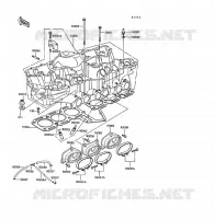 CULASSE pour Kawasaki Z1300 1989