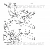 &Eacute;CHAPPEMENT pour Kawasaki Z1300 1989