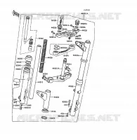 FOURCHE pour Kawasaki Z1300 1989