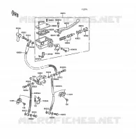 MAITRE CYLINDRE AV pour Kawasaki Z1300 1989