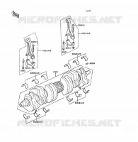 VILEBREQUIN pour Kawasaki Z1300 1989