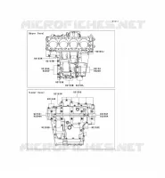 BOULON CARTER MOTEUR pour Kawasaki 1400GTR 2009