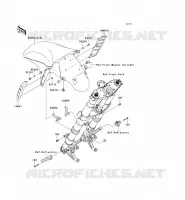 GARDE BOUE AVANT pour Kawasaki 1400GTR 2009