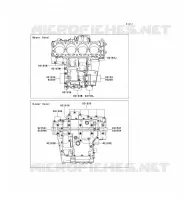 BOULON CARTER MOTEUR pour Kawasaki 1400GTR ABS 2013