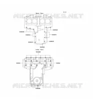 BOULON CARTER MOTEUR pour Kawasaki ELIMINATOR 600 1995