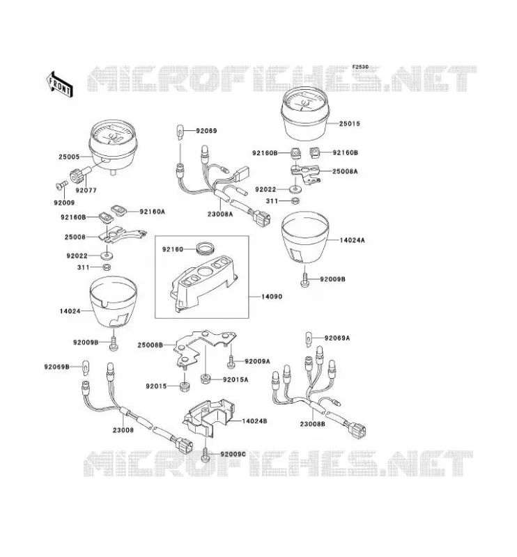 COMPTEURS Kawasaki MOTOS 600 1996 ELIMINATOR 600  ZL600-B2