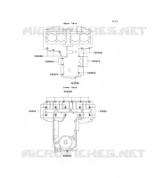 BOULON CARTER MOTEUR pour Kawasaki ELIMINATOR 600 1997