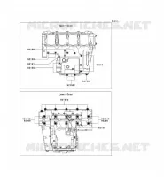 BOULON CARTER MOTEUR pour Kawasaki Z1000 ABS 2009